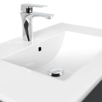 POSSEIK Waschbecken mit Unterschrank ARTEMIS 750 grafit 61,5 x 46,5 x 55,6 cm