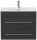 POSSEIK Waschbecken mit Unterschrank ARTEMIS 750 grafit 61,5 x 46,5 x 55,6 cm