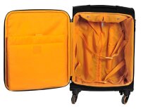 Exacompta Reise-Trolley Exactive Kunstfaser schwarz 37,0 x 23,0 x 55,0 cm