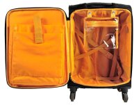 Exacompta Reise-Trolley Exactive Kunstfaser schwarz 37,0 x 23,0 x 55,0 cm