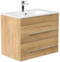 POSSEIK Waschbecken mit Unterschrank ARTEMIS 750 eiche...