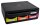 Exacompta Schubladenbox Toolbox  schwarz, gelb, orange, pink 319798D, DIN A4 quer mit 4 Schubladen, 1 St.