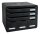 Exacompta Schubladenbox STORE-BOX  schwarz 306714D, DIN A4 quer mit 6 Schubladen, 1 St.