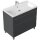POSSEIK Waschbecken mit Unterschrank FELLINI 90 grafit 90,0 x 48,0 x 83,5 cm