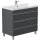 POSSEIK Waschbecken mit Unterschrank FELLINI 90 grafit 90,0 x 48,0 x 83,5 cm