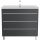POSSEIK Waschbecken mit Unterschrank FELLINI 90 grafit 90,0 x 48,0 x 83,5 cm