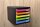 Exacompta Schubladenbox BIG-BOX PLUS  rot, orange, gelb, grün, violett 309798D, DIN A4 mit 5 Schubladen, 1 St.
