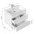POSSEIK Waschbecken mit Unterschrank FELLINI 70 eiche gold 70,0 x 48,0 x 58,4 cm