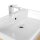 POSSEIK Waschbecken mit Unterschrank FELLINI 70 eiche gold 70,0 x 48,0 x 58,4 cm