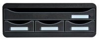 Exacompta Schubladenbox Toolbox  schwarz 319714D, DIN A4...