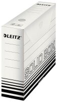 LEITZ Archivbox Solid weiß 8,0 x 33,0 x 25,7 cm, 10...