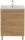 POSSEIK Waschbecken mit Unterschrank FELLINI 70 eiche gold 70,0 x 48,0 x 83,5 cm