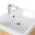 POSSEIK Waschbecken mit Unterschrank FELLINI 70 eiche gold 70,0 x 48,0 x 83,5 cm