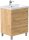 POSSEIK Waschbecken mit Unterschrank FELLINI 70 eiche gold 70,0 x 48,0 x 83,5 cm