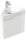 POSSEIK Waschbecken mit Unterschrank DELTA SLIMLINE weiß glanz 52,0 x 37,0 x 55,0 cm