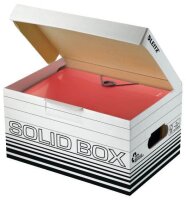 LEITZ Archivcontainer Solid weiß 37,0 x 26,5 x 19,5 cm, 10 St.