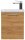 POSSEIK Waschbecken mit Unterschrank PIENI SLIMLINE eiche gold 40,0 x 22,0 x 49,3 cm
