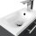 POSSEIK Waschbecken mit Unterschrank PIENI SLIMLINE grafit 40,0 x 22,0 x 49,3 cm