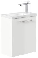 POSSEIK Waschbecken mit Unterschrank PIENI SLIMLINE...
