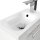 POSSEIK Waschbecken mit Unterschrank PIENI SLIMLINE weiß glanz 40,0 x 22,0 x 49,3 cm
