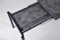 barths Gartentisch Palazzo anthrazit rechteckig 120,0/160,0-200,0 x 80,0 x 75,0 cm
