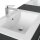 POSSEIK Waschbecken mit Unterschrank NERO XL grafit 153,0 x 46,5 x 51,2 cm