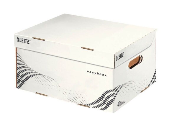 LEITZ Archivcontainer easyboxx weiß 35,5 x 25,2 x 19,3 cm, 15 Pack