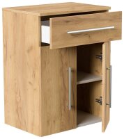 POSSEIK Bad-Hängeschrank LEVANA XL eiche gold 53,0 x...