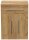 POSSEIK Bad-Hängeschrank LEVANA XL eiche gold 53,0 x 36,6 x 70,5 cm