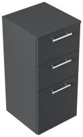 POSSEIK Bad-Hängeschrank 75 grafit 36,8 x 35,2 x 75,0 cm