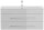 POSSEIK Waschbecken mit Unterschrank PORTUS SLIMLINE 1000 weiß glanz 100,0 x 36,0 x 49,6 cm