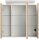 POSSEIK Spiegel mit Beleuchtung 70 eiche gold 70,0 x 17,0 x 62,0 cm