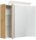 POSSEIK Spiegel mit Beleuchtung 70 eiche gold 70,0 x 17,0 x 62,0 cm