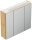 POSSEIK Spiegel mit Beleuchtung 70 eiche gold 70,0 x 17,0 x 62,0 cm