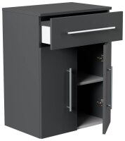 POSSEIK Bad-Hängeschrank LEVANA XL grafit 53,0 x...