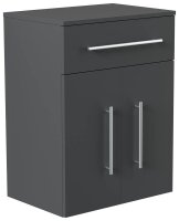 POSSEIK Bad-Hängeschrank LEVANA XL grafit 53,0 x 36,6 x 70,5 cm