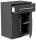 POSSEIK Bad-Hängeschrank LEVANA XL grafit 53,0 x 36,6 x 70,5 cm