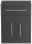 POSSEIK Bad-Hängeschrank LEVANA XL grafit 53,0 x 36,6 x 70,5 cm