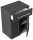 POSSEIK Bad-Hängeschrank LEVANA XL grafit 53,0 x 36,6 x 70,5 cm