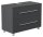 POSSEIK Waschtischunterschrank MONDIAL 85 grafit 85,0 x 41,6 x 63,0 cm