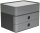 HAN Schubladenbox Smart Box plus ALLISON  granite grey 1100-19D, DIN A5 mit 3 Schubladen, 1 St.