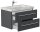 POSSEIK Waschbecken mit Unterschrank WHITE YAMO 75 grafit 75,0 x 45,0 x 50,0 cm
