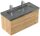 POSSEIK Waschbecken mit Unterschrank YAMO 100 eiche gold 100,0 x 45,0 x 50,0 cm