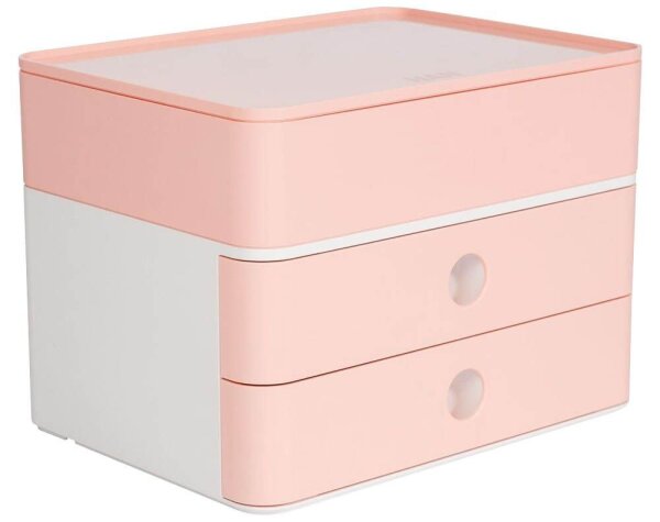 HAN Schubladenbox Smart Box plus ALLISON  flamingo rose 1100-86D, DIN A5 mit 3 Schubladen, 1 St.