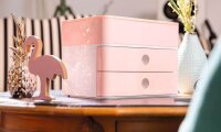 HAN Schubladenbox Smart Box plus ALLISON  flamingo rose 1100-86D, DIN A5 mit 3 Schubladen, 1 St.