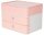 HAN Schubladenbox Smart Box plus ALLISON  flamingo rose 1100-86D, DIN A5 mit 3 Schubladen, 1 St.