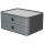 HAN Schubladenbox Smart Box ALLISON  granite grey 1120-19D, DIN A5 mit 2 Schubladen, 1 St.