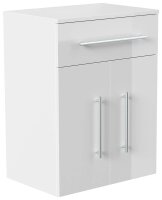 POSSEIK Bad-Hängeschrank LEVANA XL weiß glanz 53,0 x 36,6 x 70,5 cm