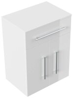 POSSEIK Bad-Hängeschrank LEVANA XL weiß glanz 53,0 x 36,6 x 70,5 cm