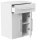 POSSEIK Bad-Hängeschrank LEVANA XL weiß glanz 53,0 x 36,6 x 70,5 cm